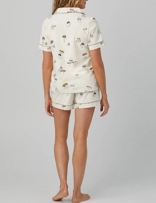 Bedhead Wild Mushroom Short Sleeve Shorty Set - Image 2