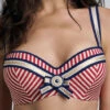 Marlies Dekkers Swim Victoria Padded Plunge Balconette Bikini Top