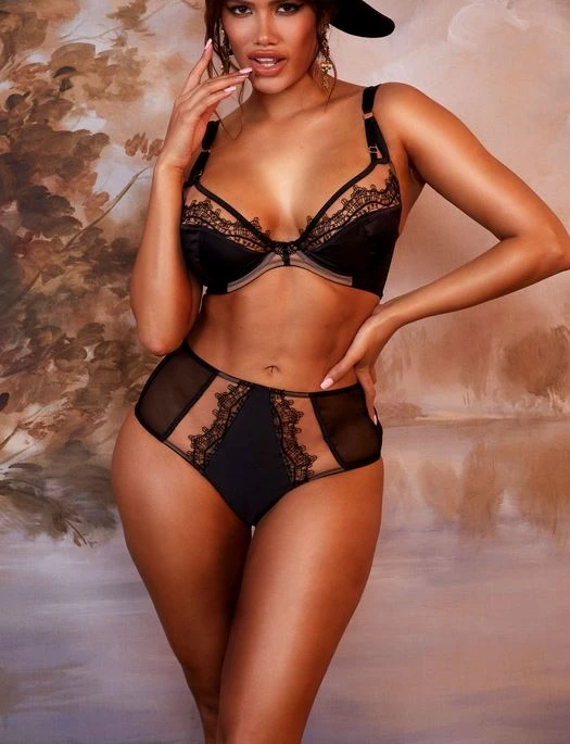 Playful Promises Wren Lace & Mesh Bra - Image 3