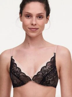 Chantelle Midnight Flowers Plunge Contour Bra