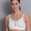 Anita Air Control Sports Bra, WHITE
