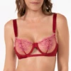 Valery Prestige Endless Valentine Underwire Unpadded Balconette Bra