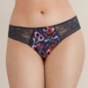 Conturelle Art Floral String Panty