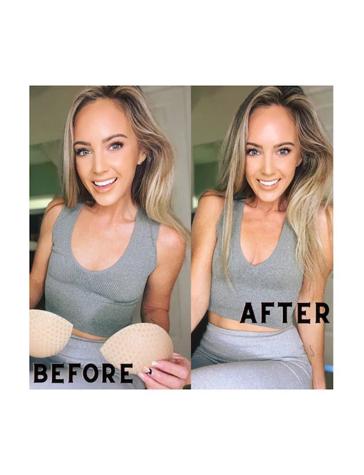 Honeycloudz Half Moon Non Slip Bra Pad Insert - Image 2