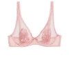 Fleur Du Mal Marilyn Beaded Applique Bra
