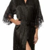 Lise Charmel Dressing Floral Silk Burnout Robe
