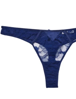 Fleur Du Mal Magnolia Lace Thong