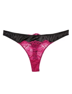 Fleur Du Mal Roxy Lace Thong