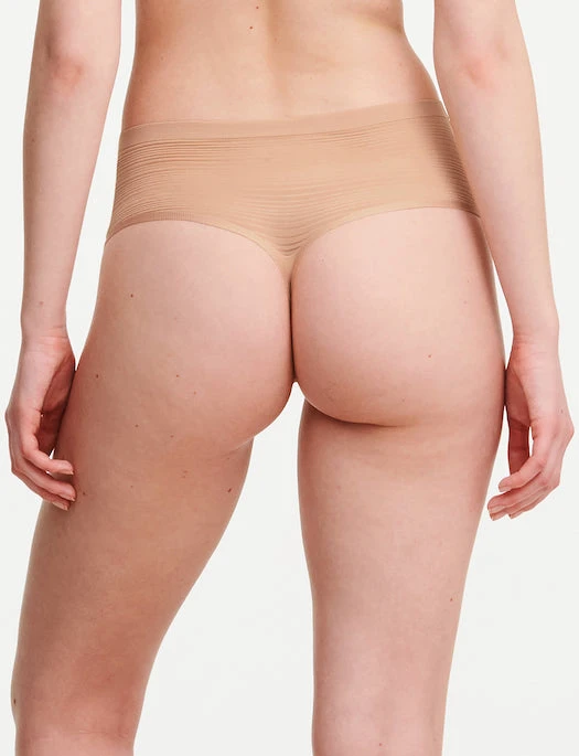 Chantelle Soft Stretch Stripes High Waist Thong - Image 2