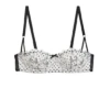 Fleur Du Mal Lily Embroidery Balconette Bra