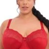 Elomi Morgan Underwire Banded Stretch Lace Bra, HAUTE RED