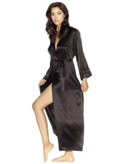 NKimode Morgan Long Silk Robe