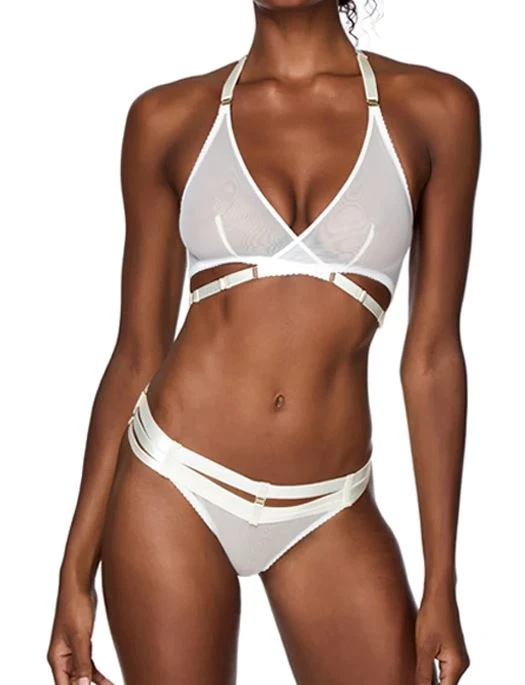 Bordelle Art Deco Multi Strap Thong - Image 4