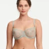 Chantelle Fleurs Lace Unlined Demi Bra