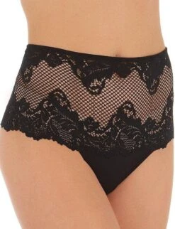 Le Mystere Lace Allure High Waist Thong