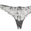 Fleur Du Mal Lily Embroidery Hipster Thong