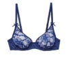 Fleur Du Mal Magnolia Lace Unlined Demi Bra