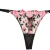 Fleur Du Mal Roses & Thorns Thong